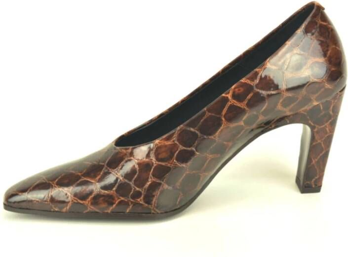 Zinda Bruine Croco Pump