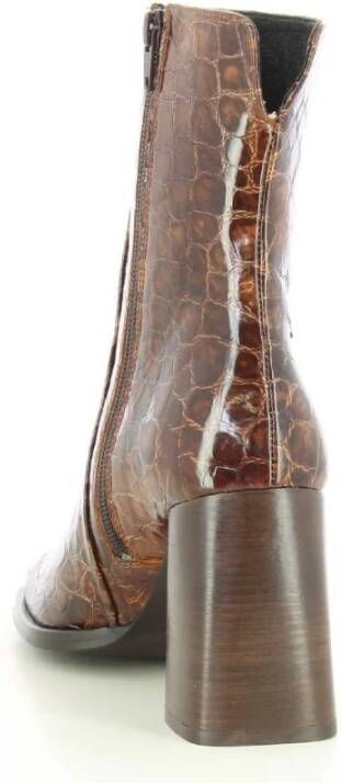 Zinda Dames Cognac Schoenen