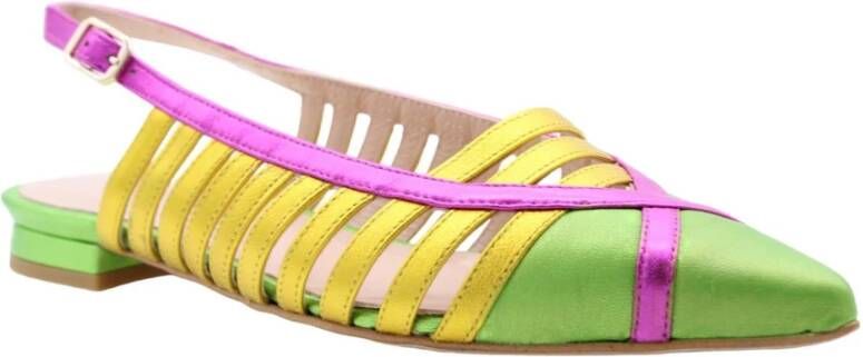 Zinda Flat Sandals Meerkleurig Dames