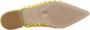 Zinda Peep Heel Schoenen Verhoog Je Stijl Beige Dames - Thumbnail 13
