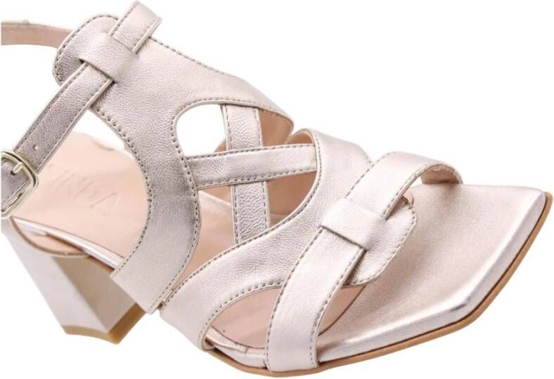 Zinda High Heel Sandals Geel Dames