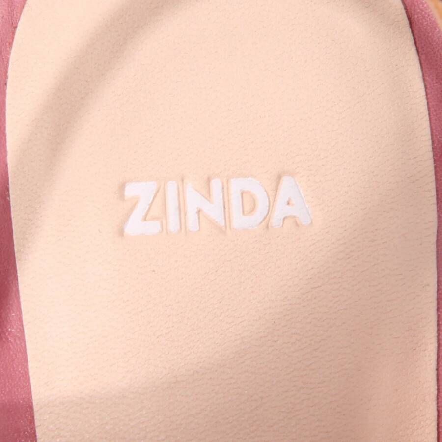 Zinda Leren sandalen met Peony Model