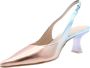 Zinda Mondriaan Slingback Schoenen Multicolor Dames - Thumbnail 4