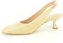 Zinda Raffia Stijl Beige Dames - Thumbnail 3