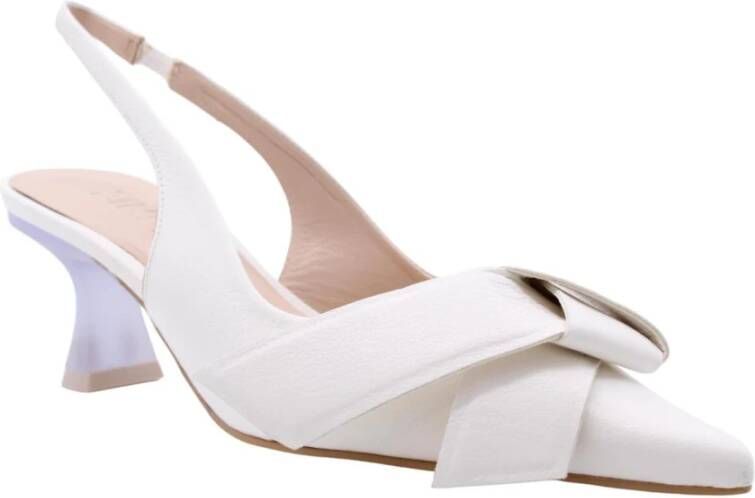 Zinda Elegante Slingback Hakken Beige Dames