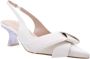 Zinda Elegante Slingback Hakken Beige Dames - Thumbnail 3