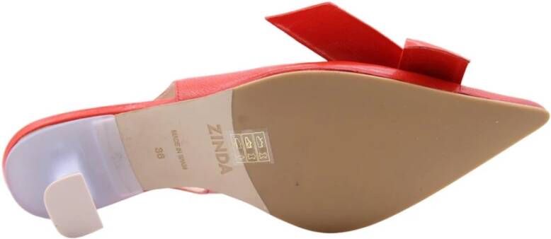 Zinda Slingback Red Dames