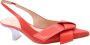 Zinda Slingback Red Dames - Thumbnail 8