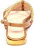 Zinda Tan Gouden Leren Sandalen Model 1310 - Thumbnail 2