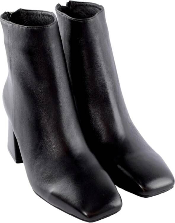 Zoe Zacht Zwart Leren Portemonnee Black Dames
