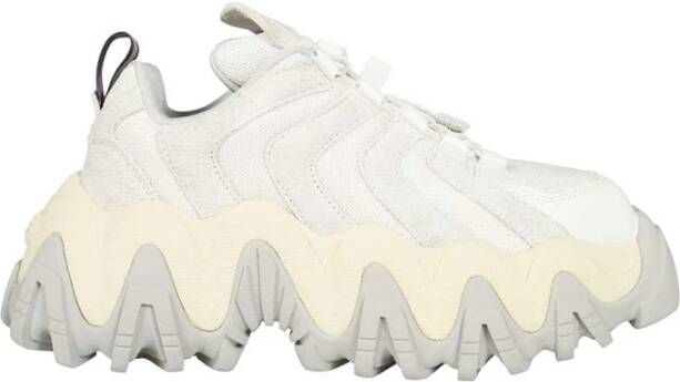 Eytys Leren lage sneakers met vierkante neus