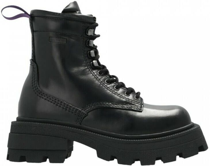 Eytys Michigan leather combat boots Zwart Dames