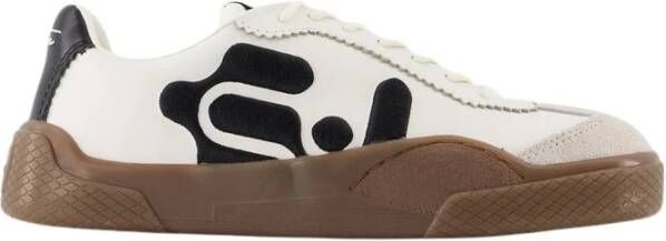 Eytys Swan Leren Sneakers Ronde Neus White Heren