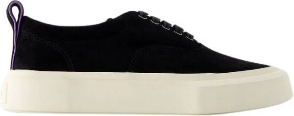 Eytys Zwarte Suède Mother II Sneakers Black Heren