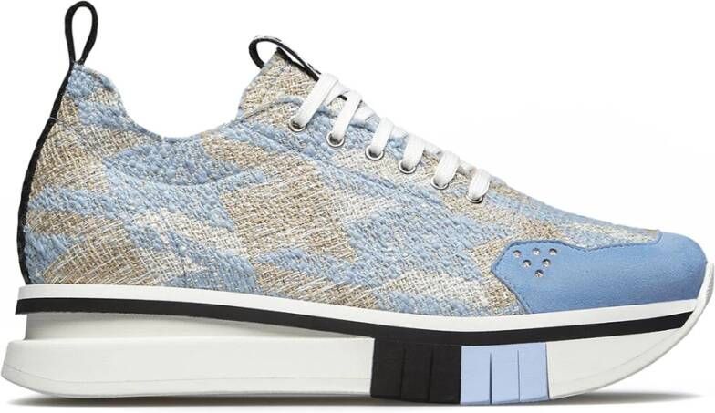 Fabi Clear Blue Sneakers Boucléstof
