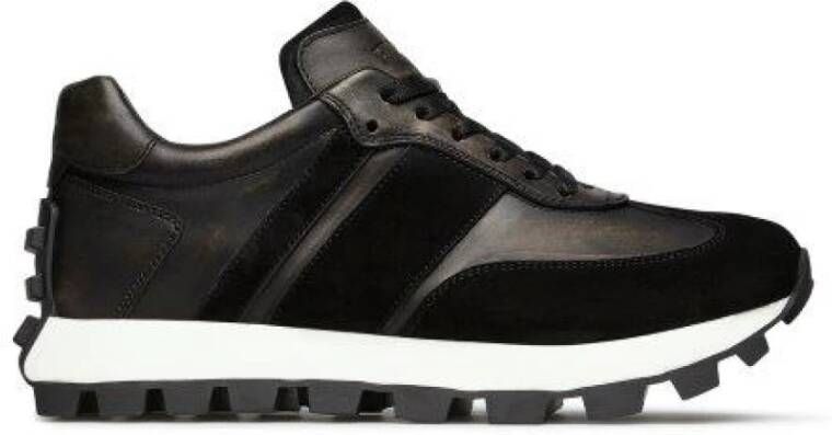 Fabi Cortina Sneakers van kalfsleer en velours - Foto 2