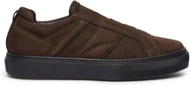 Fabi Donkerbruine Instap Sneakers - Foto 2