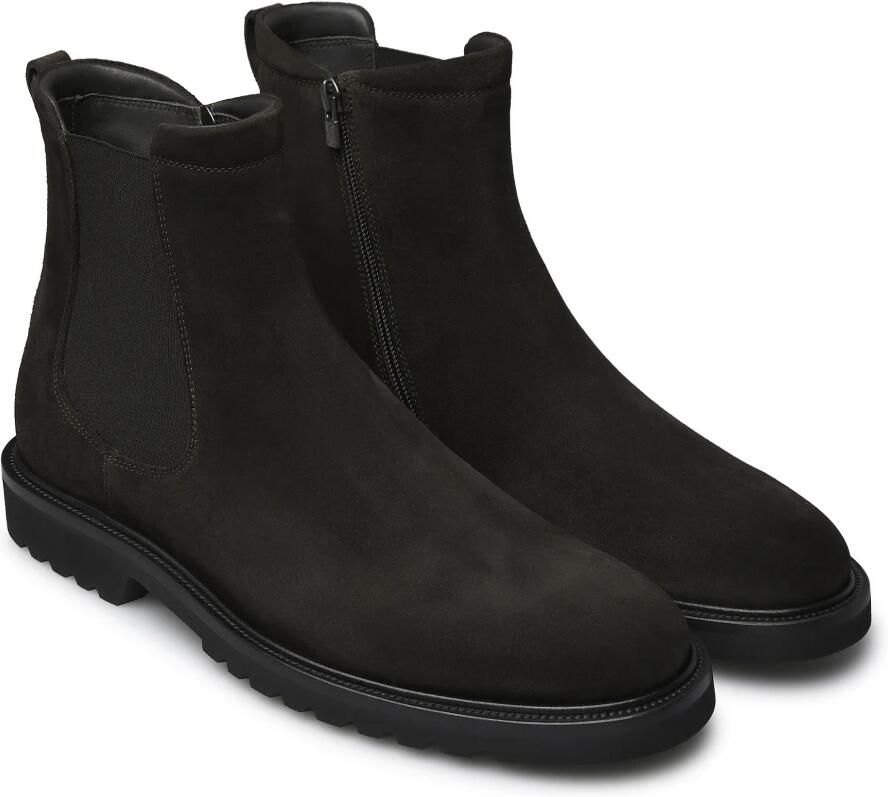 Fabi Bruine Chelsea Boots met Vibram-zool