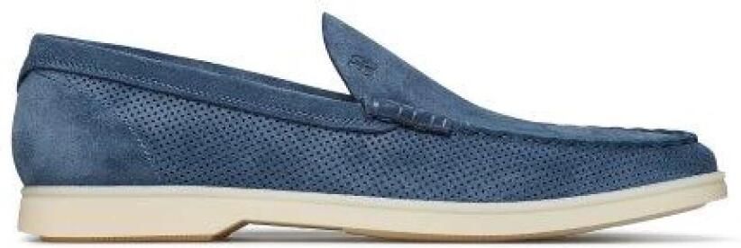 Fabi Geperforeerde Suède Loafer