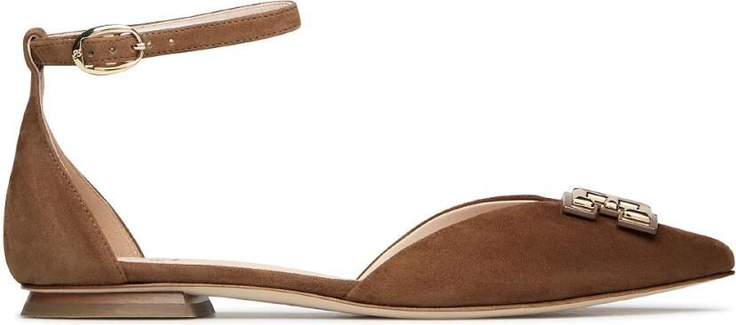 Fabi Suede Ballet Flat