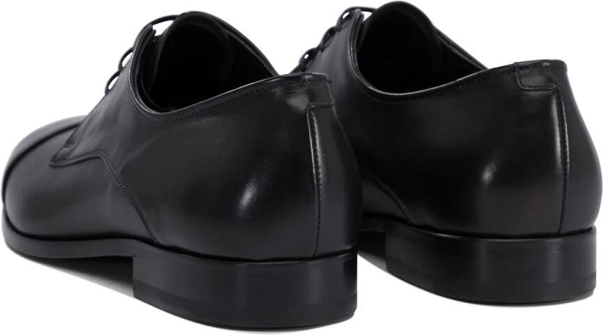 Fabi Zwarte Leren Veterschoenen - Foto 4