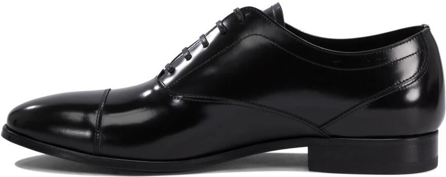 Fabi Zwarte Veterschoenen van Leer - Foto 4