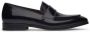 Fabi Formele Zwarte Leren Loafers - Thumbnail 1