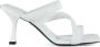 Fabi Leren hoge hak sandalen White Dames - Thumbnail 1