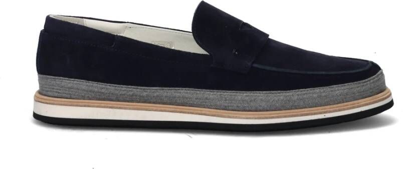 Fabi Loafers Blue Heren