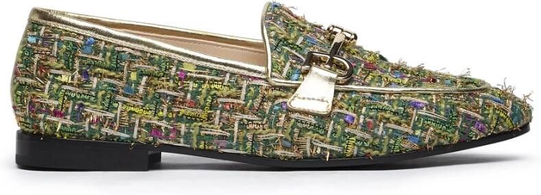 Fabi Mintgroene Mocassin Loafers Green Dames