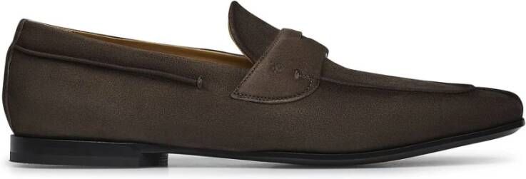 Fabi Platte schoenen Donkerbruin Brown Heren