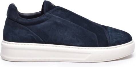 Fabi Suède Sneakers met Rubberen Zool