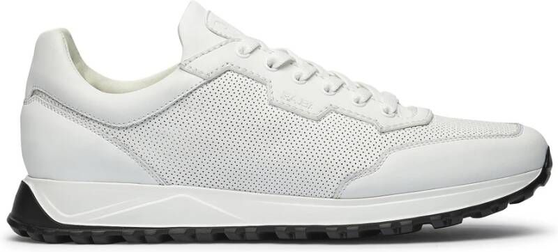 Fabi Witte Kalfsleren Sneakers White Heren
