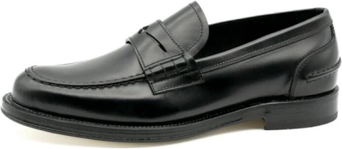 Fabi Zwarte Leren Herenschoenen Black Heren