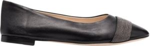Fabiana Filippi Ballerinas met een ornament Zwart Dames
