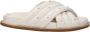 Fabiana Filippi Beige Leren Slippers Sandalen met Studs - Thumbnail 1