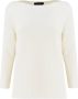 Fabiana Filippi Contemporary Boot Neck Wollen en Katoenen Shirt - Thumbnail 1
