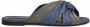 Fabiana Filippi Denim Flat Sandaal - Thumbnail 1