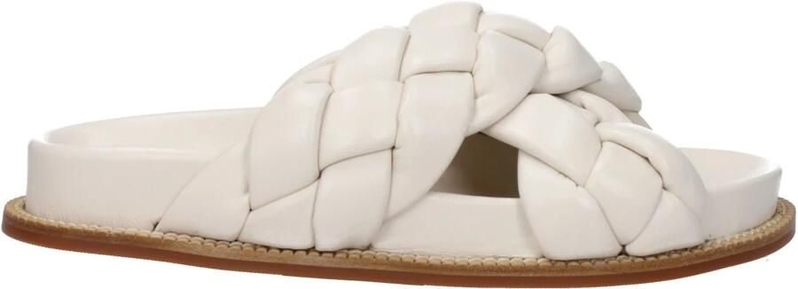 Fabiana Filippi Slippers & Mules scarpe white in wit - Foto 3
