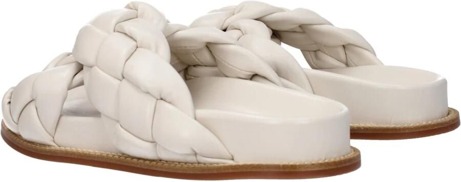 Fabiana Filippi Slippers & Mules scarpe white in wit - Foto 5