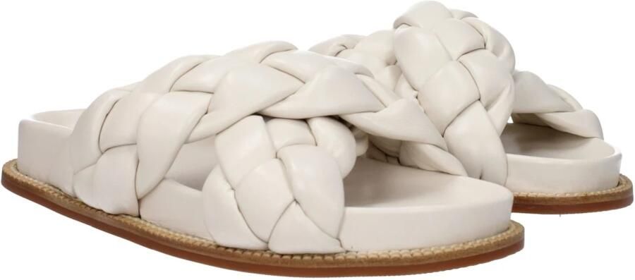 Fabiana Filippi Slippers & Mules scarpe white in wit - Foto 2