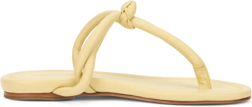 Fabiana Filippi Leren Teenslippers