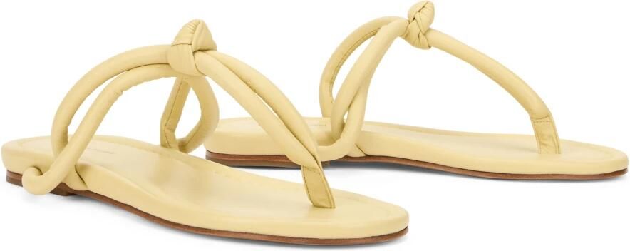 Fabiana Filippi Leren Teenslippers - Foto 3