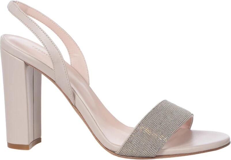 Fabiana Filippi Nappa Leren Sandalen