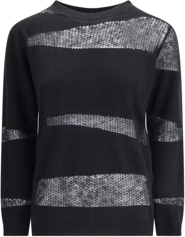 Fabiana Filippi Platinum Boot Sweater met Ronde Hals - Foto 2