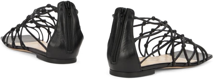 Fabiana Filippi Platte Sandaal met Kant - Foto 2