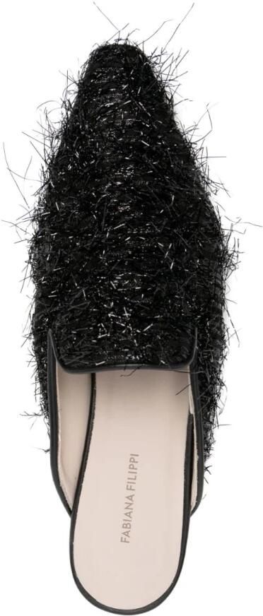 Fabiana Filippi Slippers Zwart Dames
