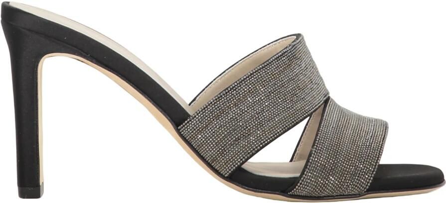 Fabiana Filippi Stijlvolle Kralen Leren Muiltjes