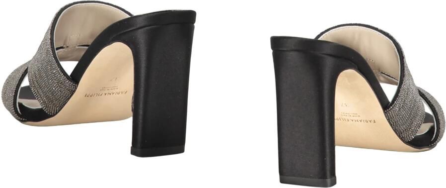 Fabiana Filippi Stijlvolle Kralen Leren Muiltjes - Foto 2