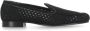 Fabiana Filippi Black Fabric And Leather Loafers in zwart - Thumbnail 1